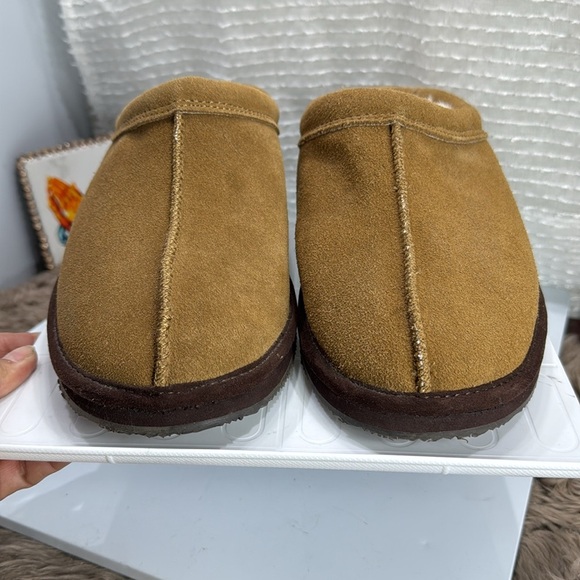 (K1) My Pillow Slippers Men Slippers Size 9 Chestnut Suede slip-on mules main image 7